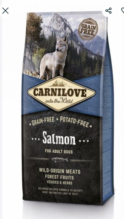 Carnilove Salmon 12 кг  лосось