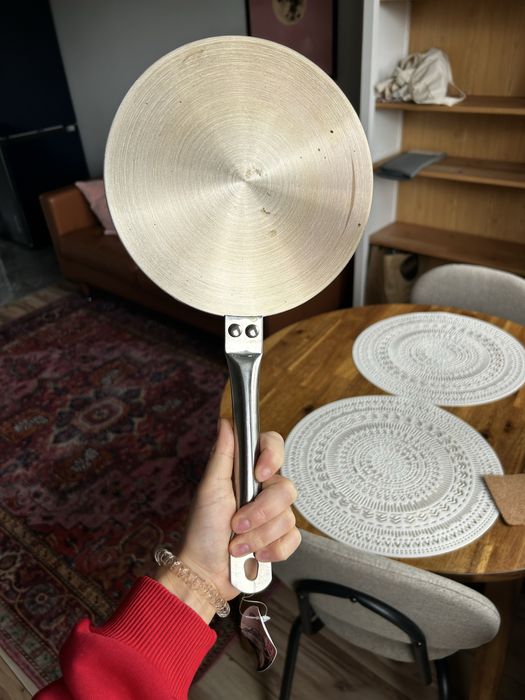 Podstawka ze stali nierdzewnej na indukcje adapter