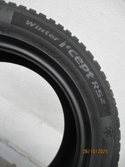 4x 205/55r16 Hankook Winter Icept RS2 7,1mm. 15r.