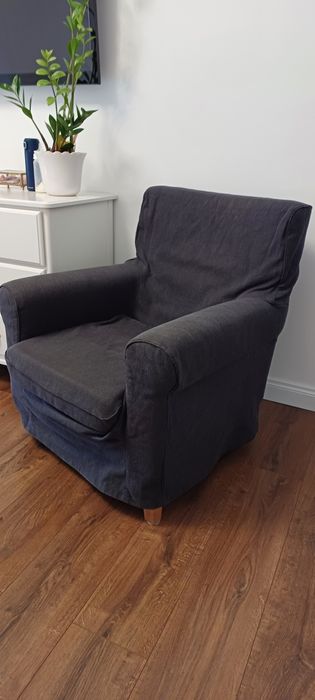 Fotel IKEA ze zdejmowanym pokrowcem