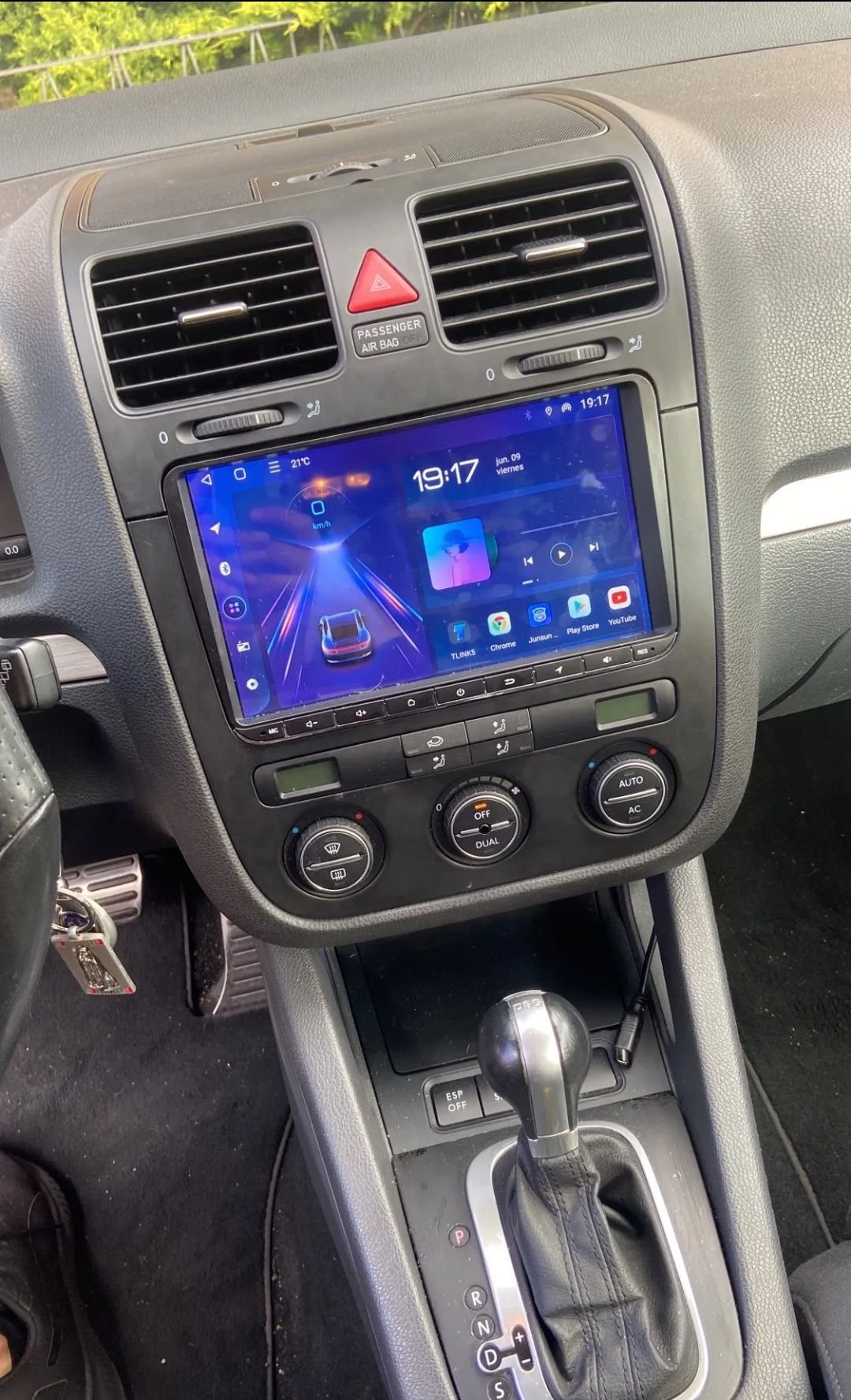 Rádio Android 12 com GPS Volkswagen (Artigo Novo)