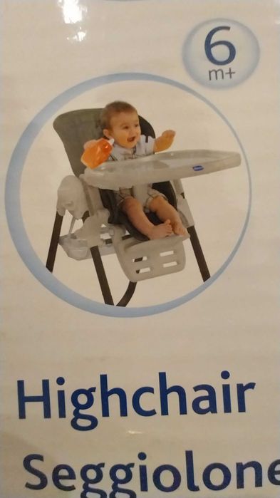 Cadeira refeição Chicco - Polly Magic 0m+ até 12m+