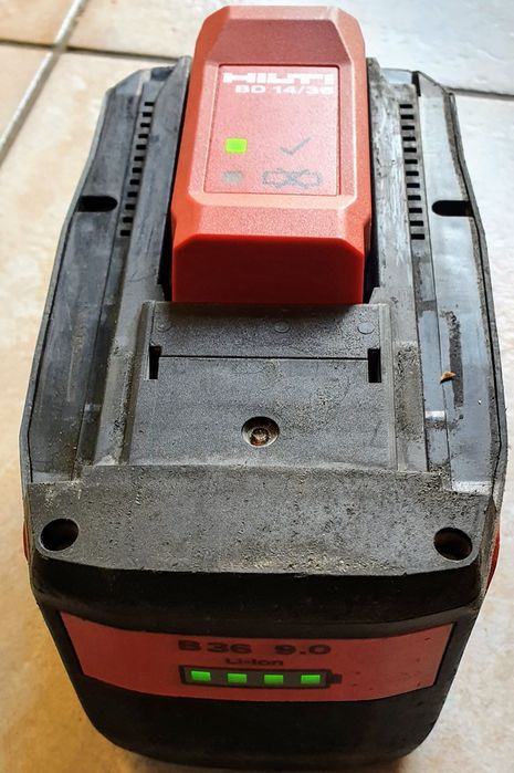 Bateria akumulator  Hilti B36 9.0 AH. Młot TE 500 A-36 2022r. Stan BDB
