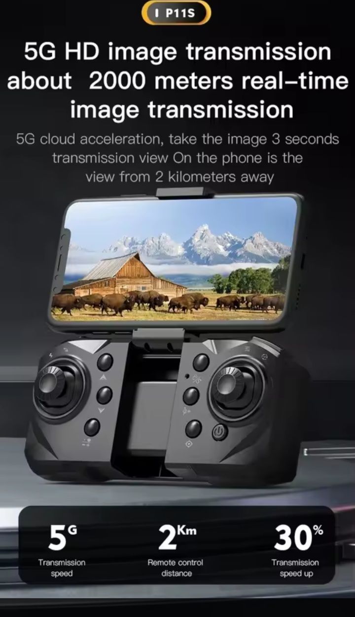 Vendo drone com dupla câmara uma delas 360°com qualidade imagem.
