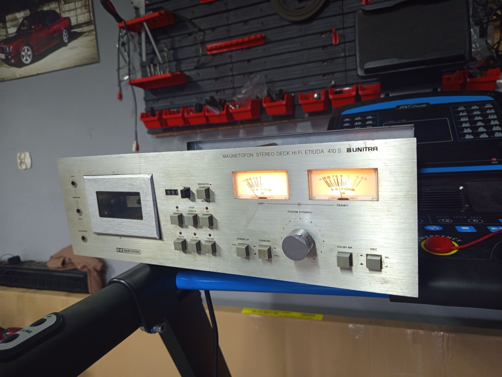 UNITRA etiuda 410s jak msh 101 magnetofon