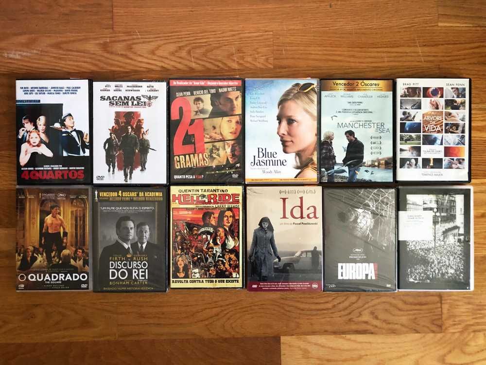 Grande coleção de DVD’s originais Cinema Filmes - Novos ou como novos