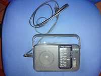 Przenośne małe radio Panasonic RF-544 z lat 70' PRL Vintage Kolekcja