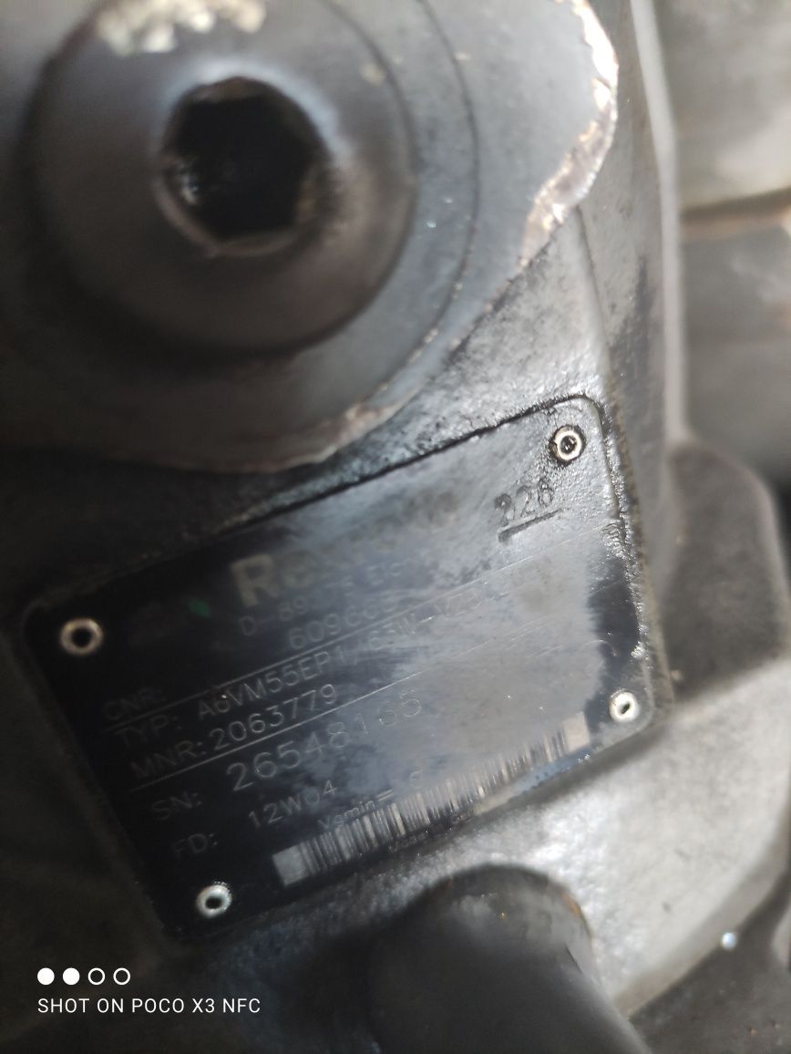 Hydromotor Rexroth A6VM55EP1, A6VM55
