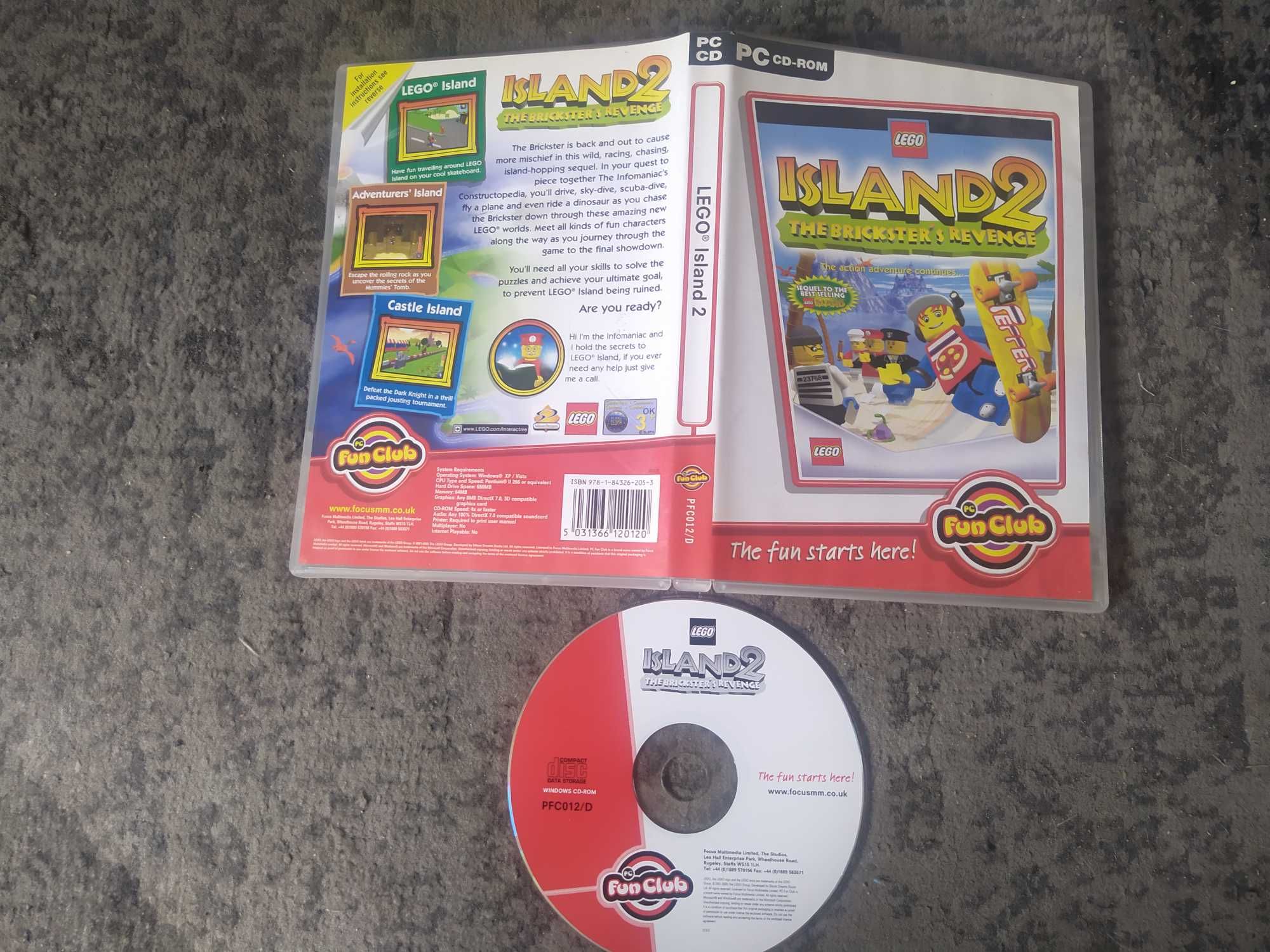 Lego Island 2 The Brickster’s Revenge PC CD