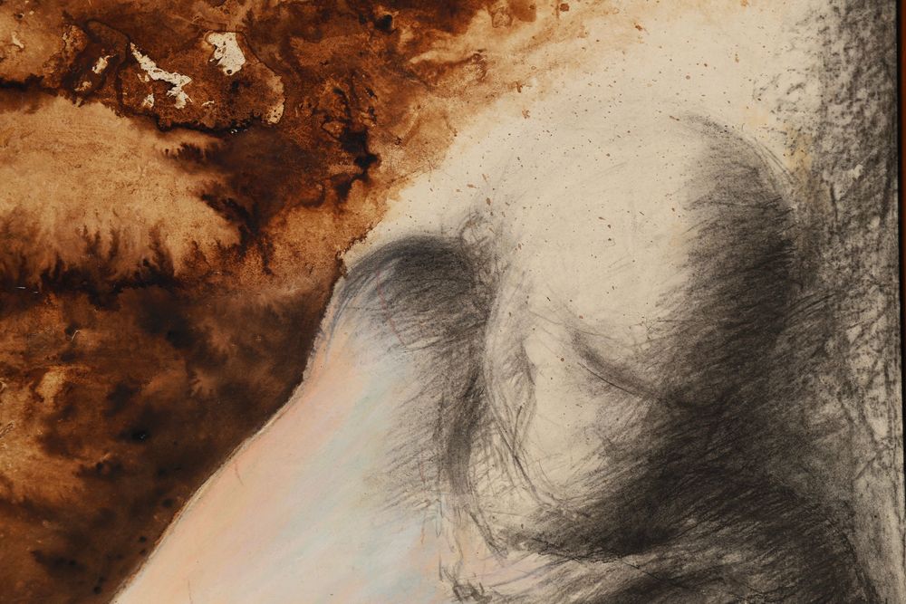 Pintura da artista Cristina Lima