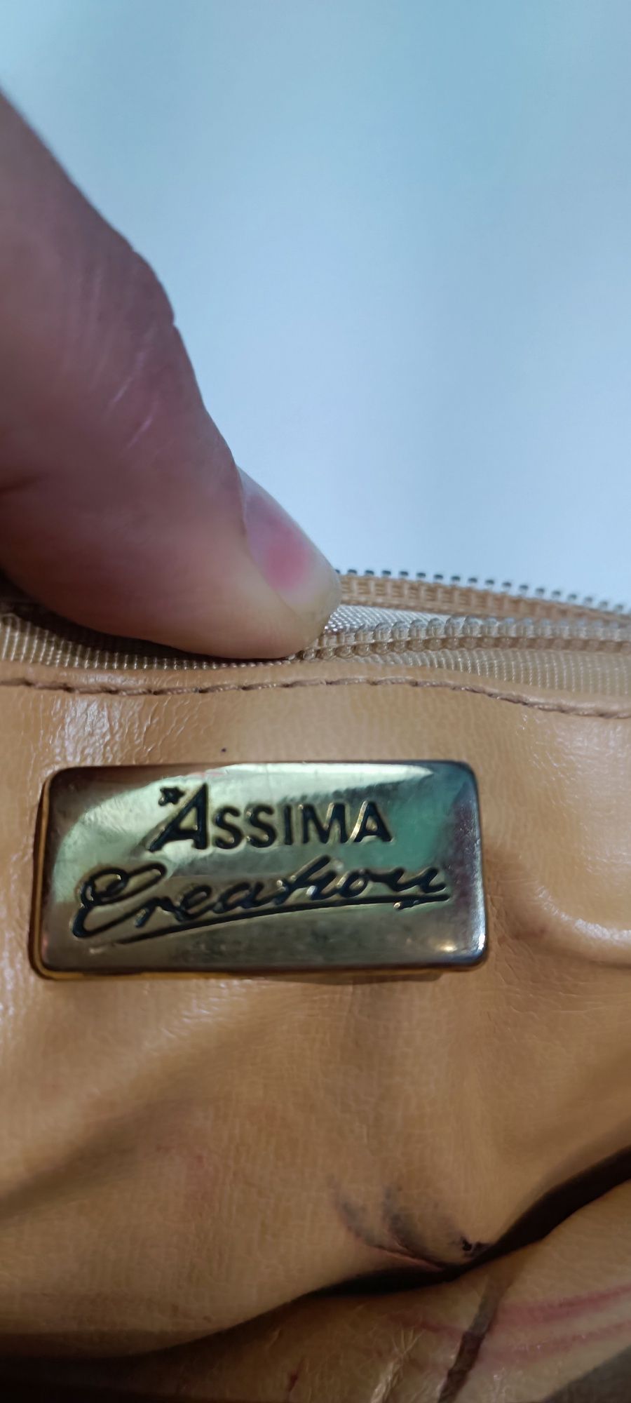 Кожаная мини сумка Assima