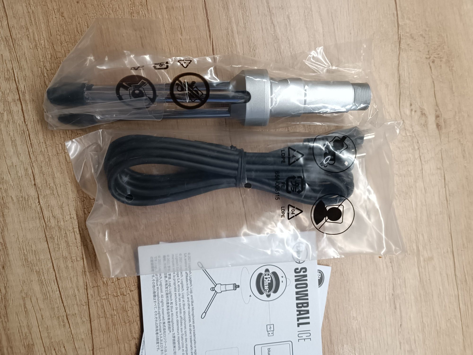 Mikrofon Logitech snowball ice blue nowy okazja