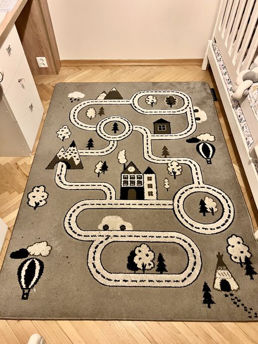 Dywan Łuszczów drogi miasta 140x190