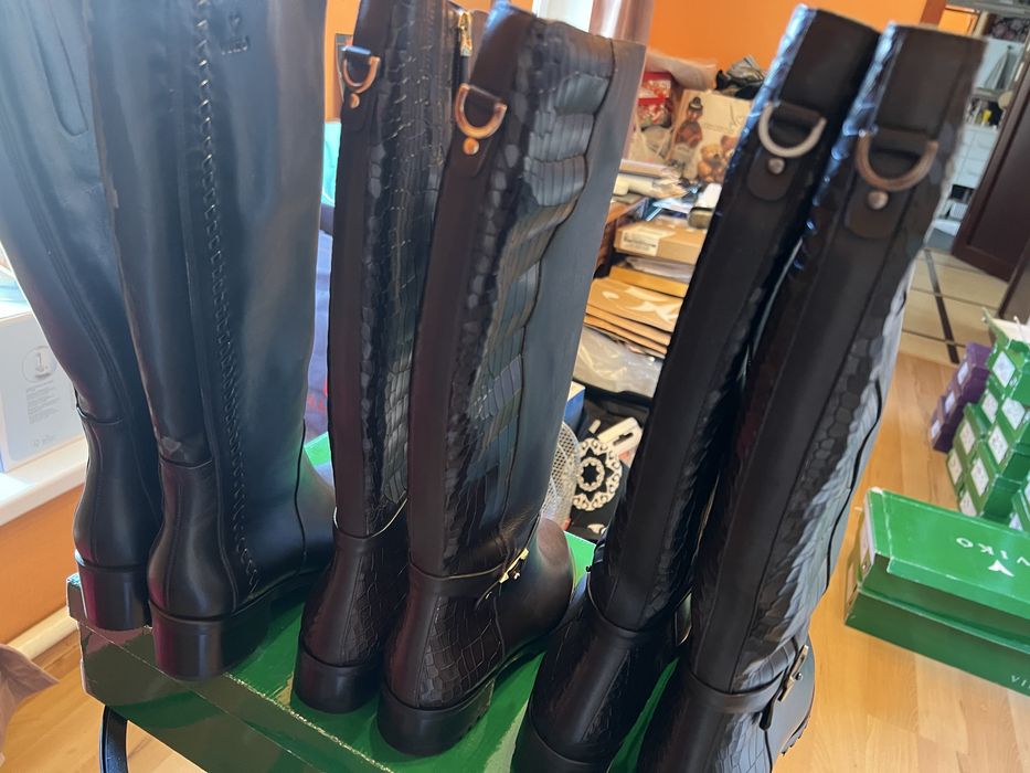 Продам сапоги. VICO, Кожа. Новые.