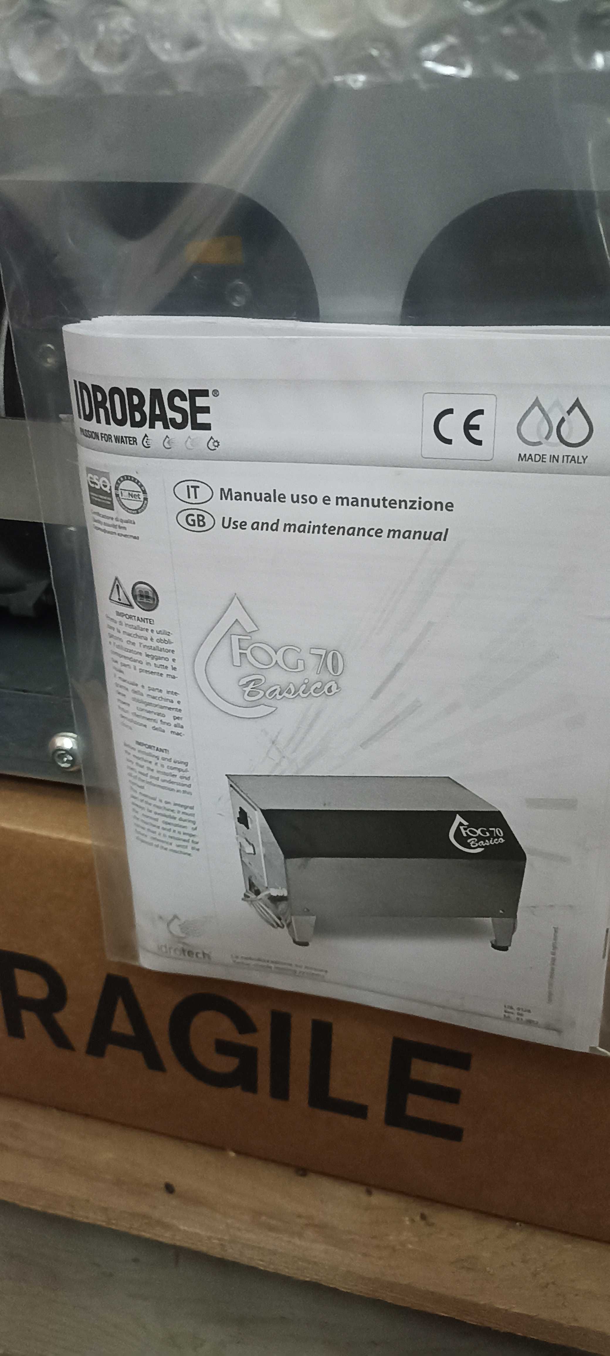 Системи туманоутворення idrobase італія