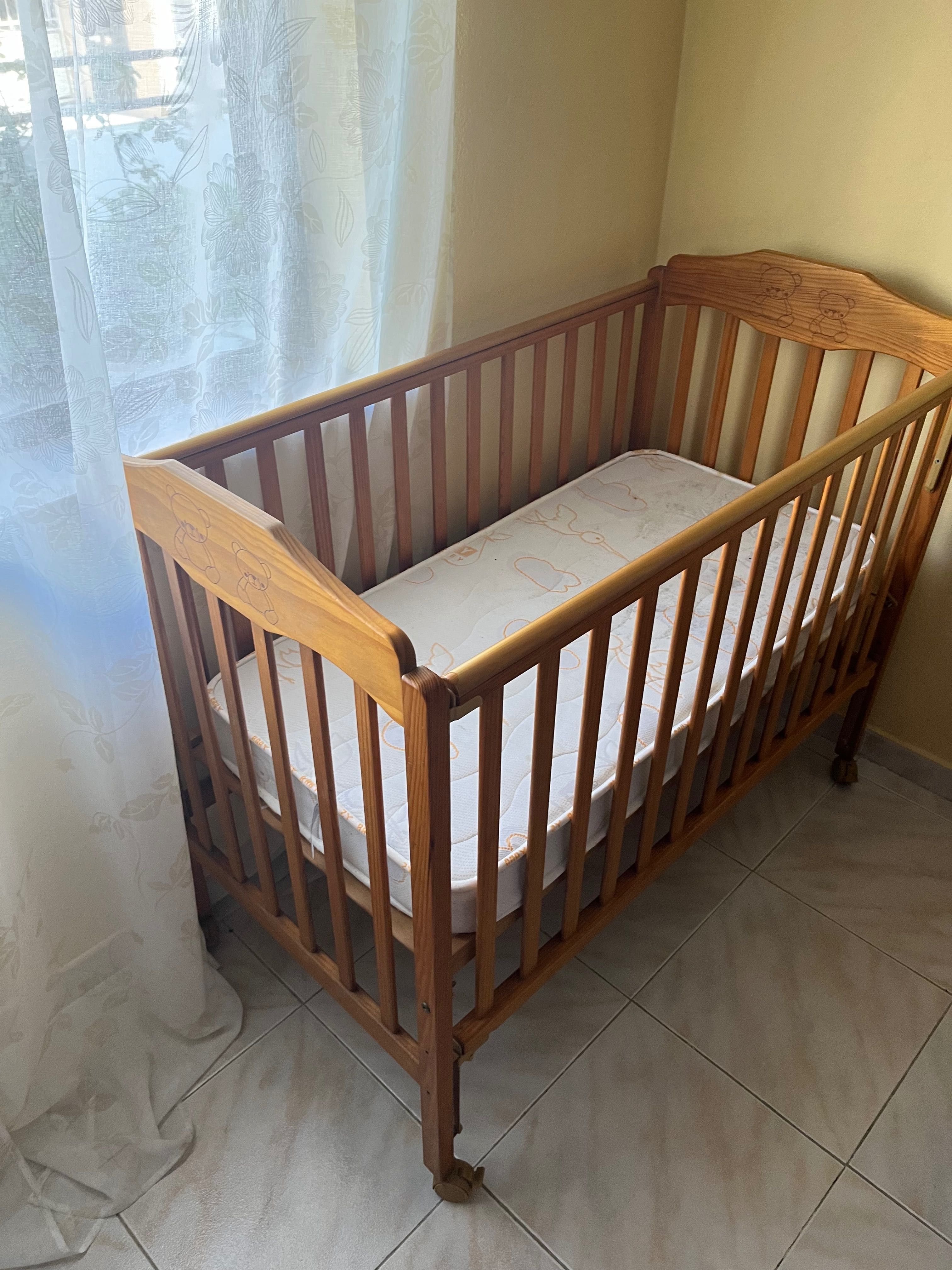 ATUALIZAÇÃO DE PREÇO! Cama bebé com colchão