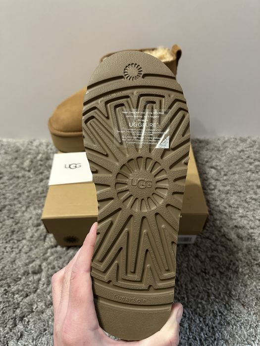 Уггі угги уги UGG Classic Ultra Mini Platform Chestnut.