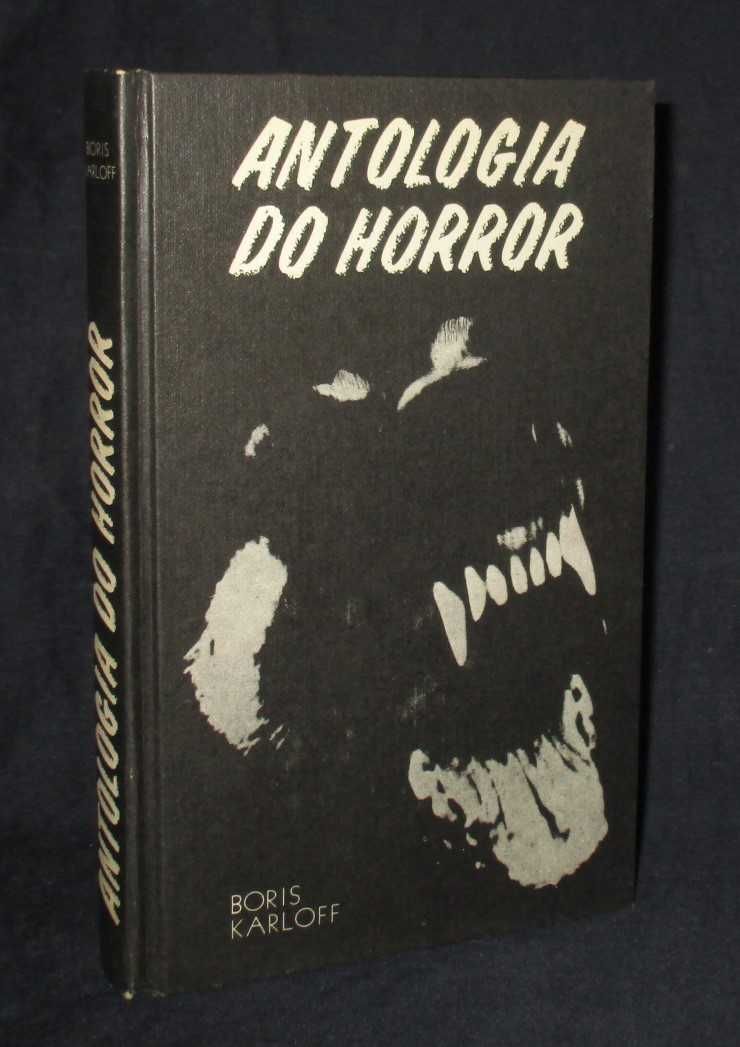 Livro Antologia do Horror Boris Karloff