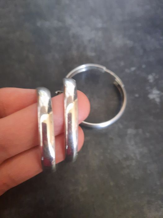 Серьги серебряные