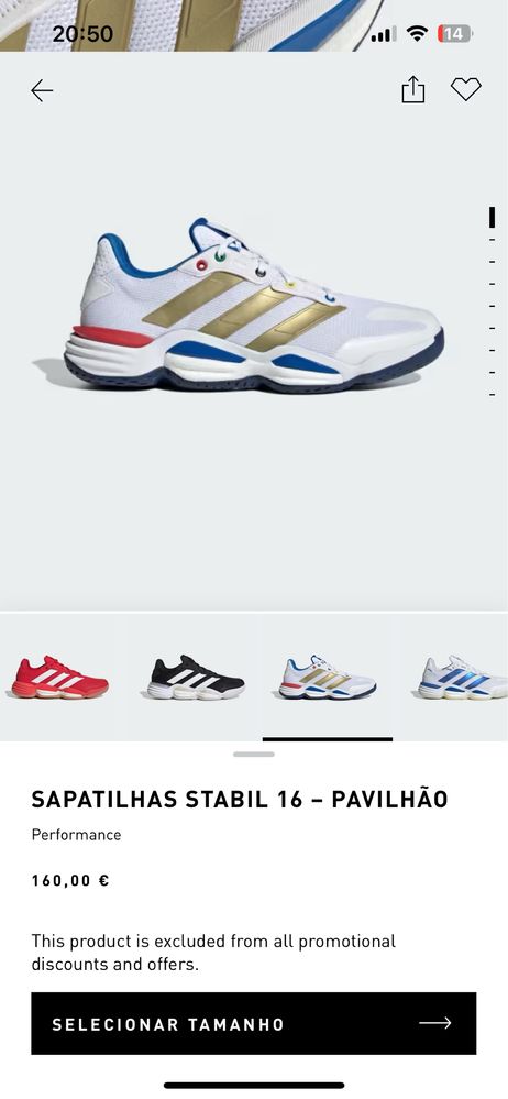 Sapatlhas Adidas novas
