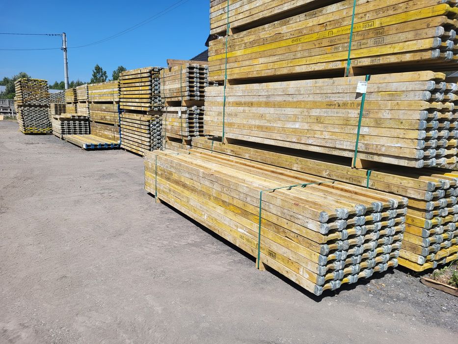 Wynajem szalunków wypożyczalnia szalunków stropowych  stemple Sklejki