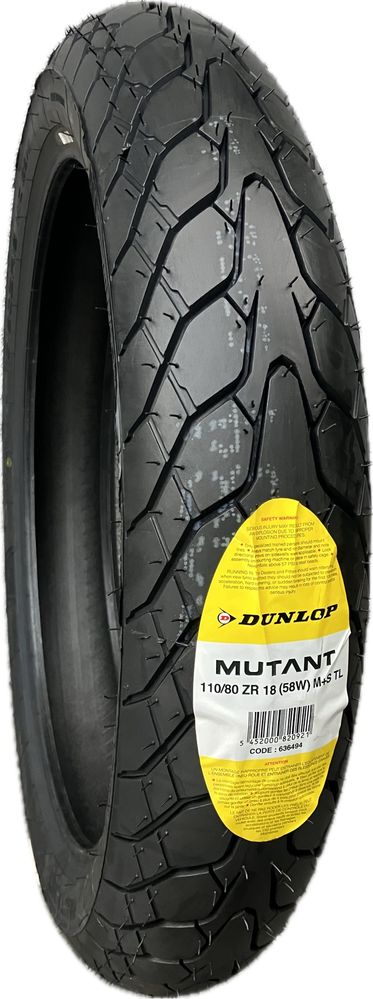 110/80ZR18 Dunlop Mutant M+S TL 2021 R1100 RT Scrambler GTR TDM