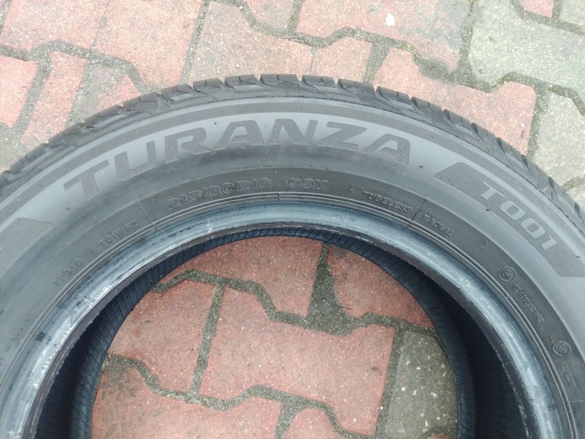 4szt Bridgestone 215/60/16