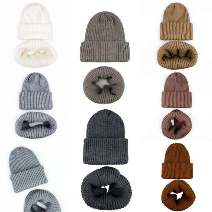 Шапка і хомут дитячий для дівчинки жіночий