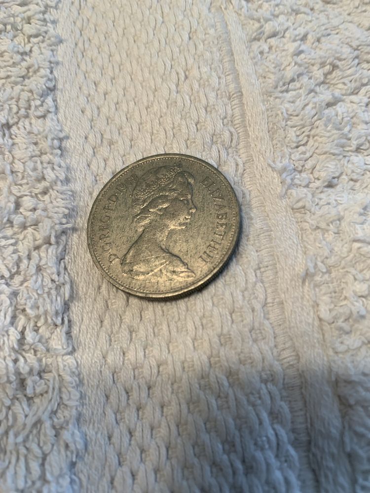 Moeda de dez new pence , Elizabeth II, 1968