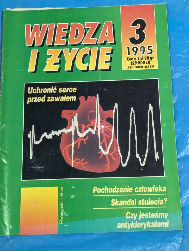 Stary Miesiecznik ,wiedza I zycie, 1995 marzec