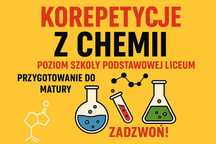 Korepetycje chemia stacjonarnie, ONLINE