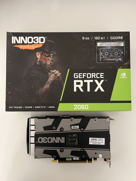 NVIDIA Geforce RTX 2060 Twin X2 – 6 GB GDDR6 - 2 szt.