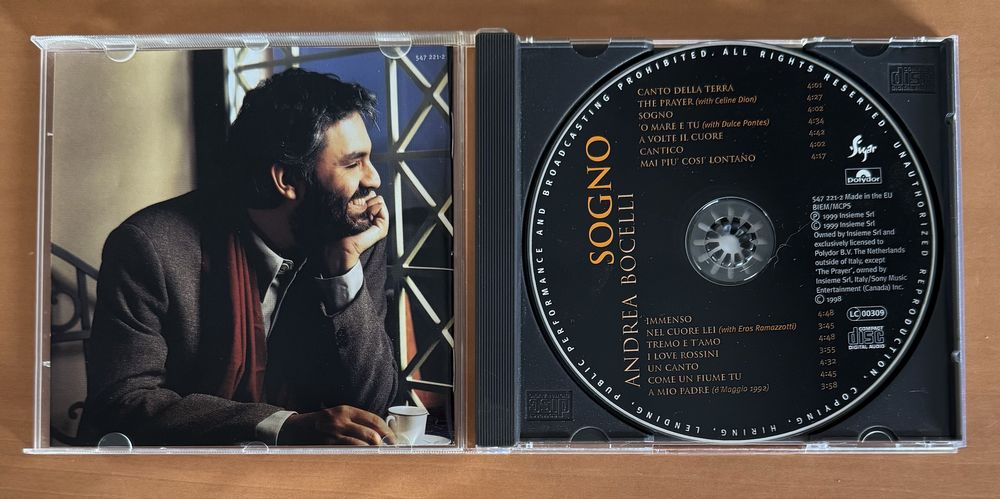 Andrea Bocelli - CD’s