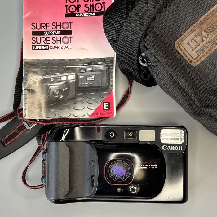 Плівковий компактний фотоапарат Canon SureShot Supreme тестований