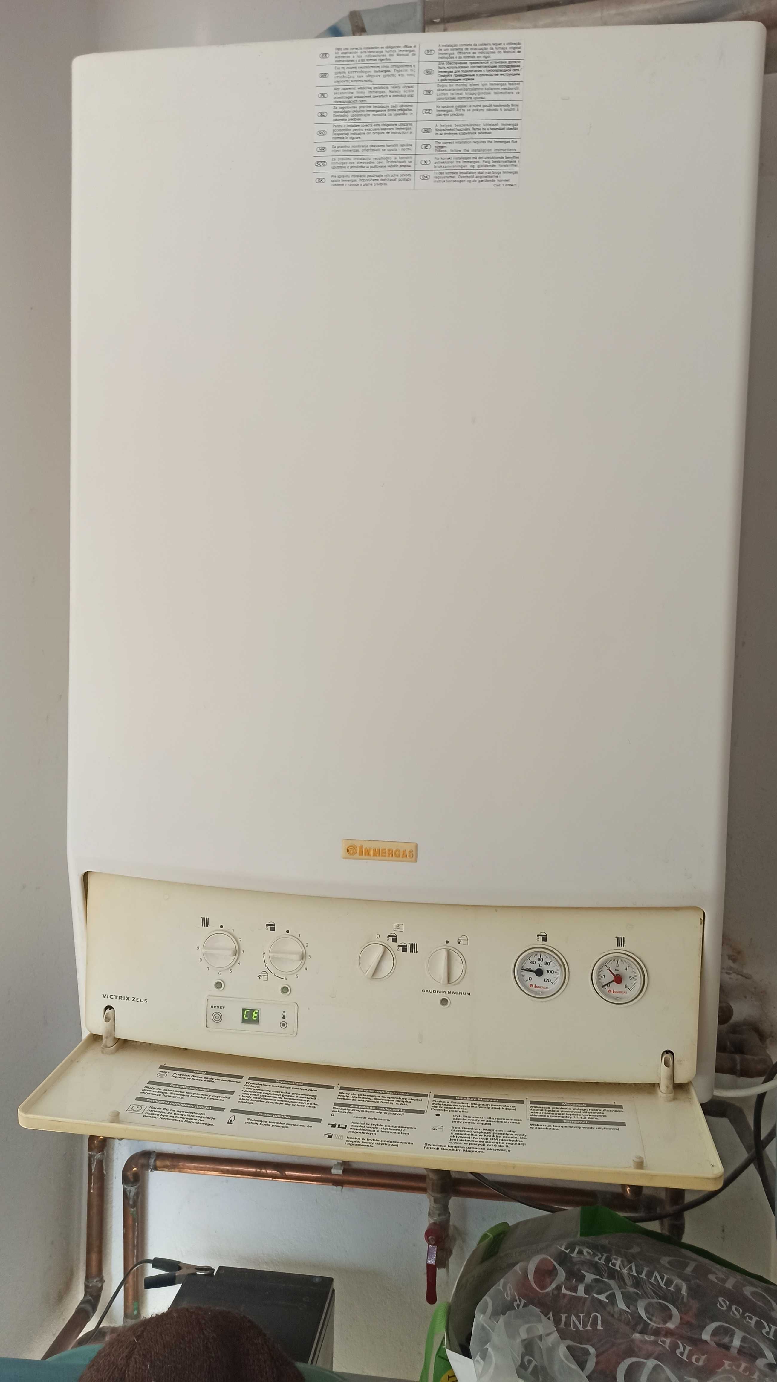 Piec kondensacyjny Immergas Zeus Vitrix