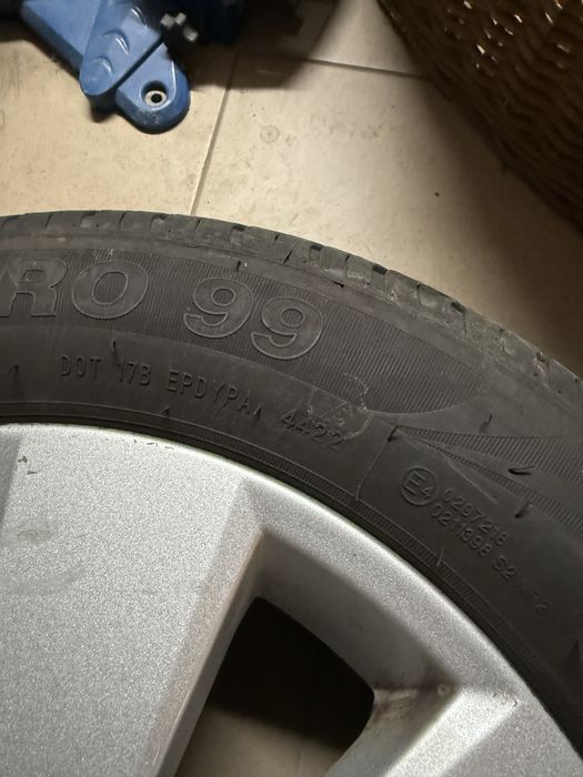 Felgi opel meriva A 4x100 r15  opony letnie