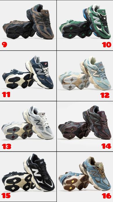 БЕЗ ПРЕДОПЛАТИ‼️ Кросівки New Balance 9060 / 36-46 / Унісекс, ПРЕМІУМ