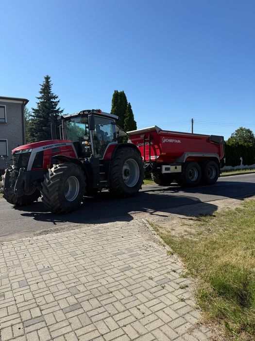 Massey Ferguson 8s.225  Massey Ferguson 8s.225 tylko 1150mth GPS Hitch Cheftain hp25
