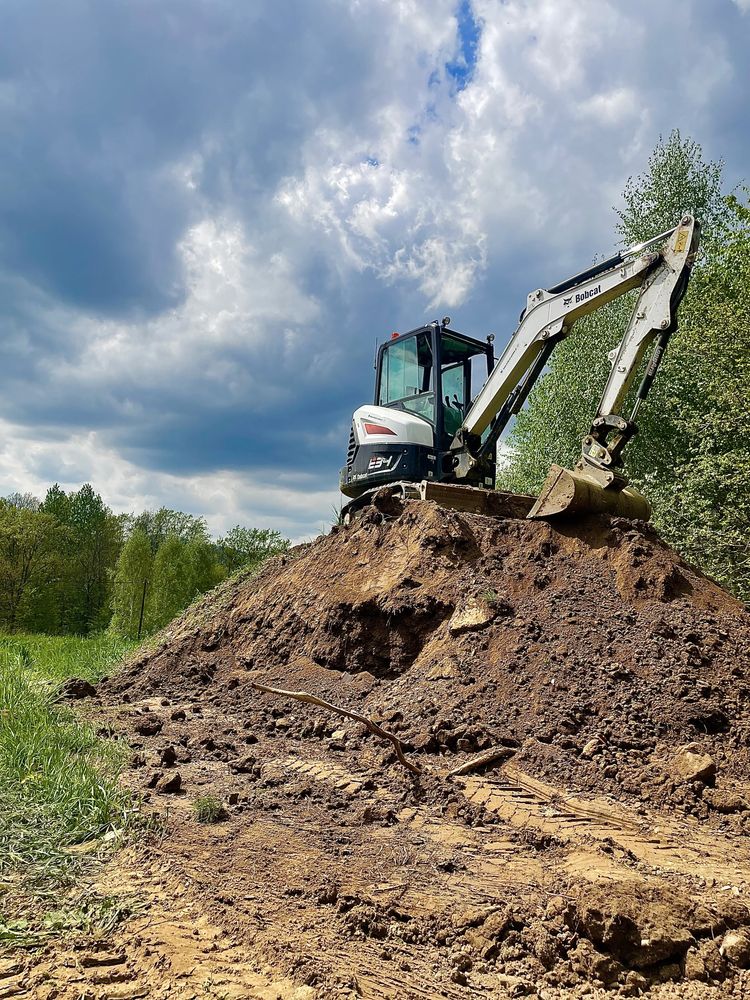 Usługi koparką 6t ,2,5t , wozidlo 3t ,ładowarka kołowa