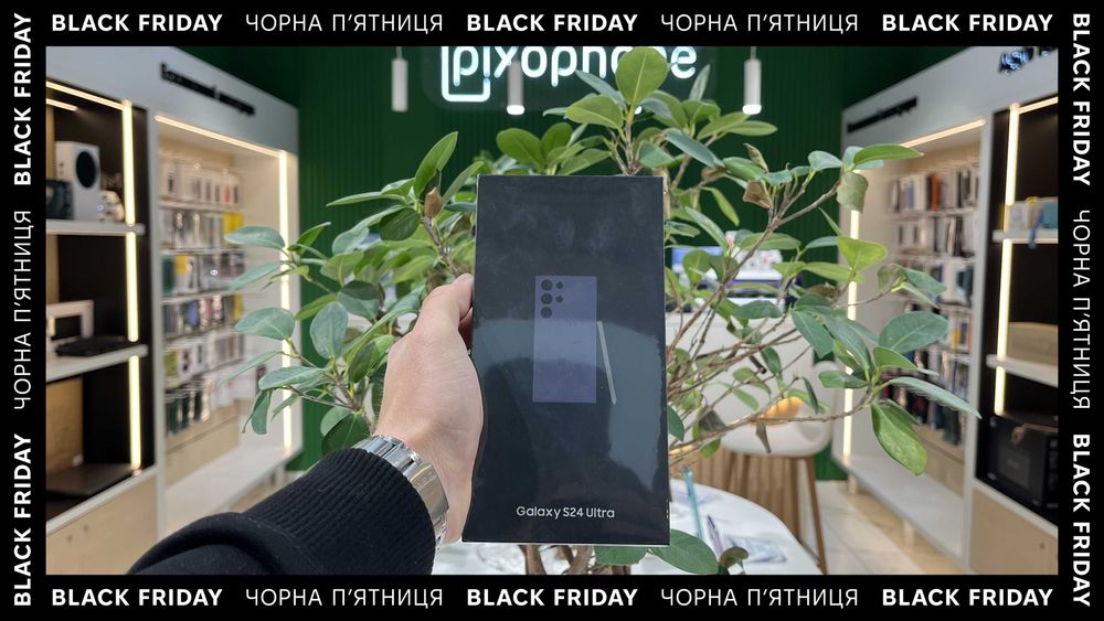 Black Friday NEW Samsung Galaxy S24 Ultra 12/512GB Гарантія