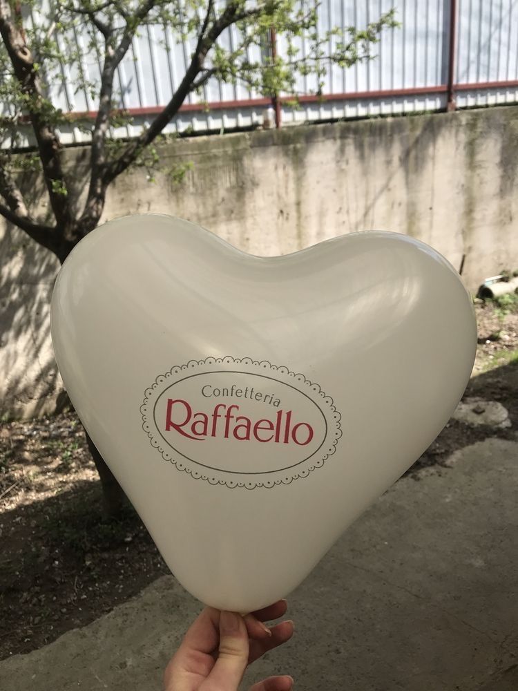 Воздушные шарики сердечко “Raffaello”