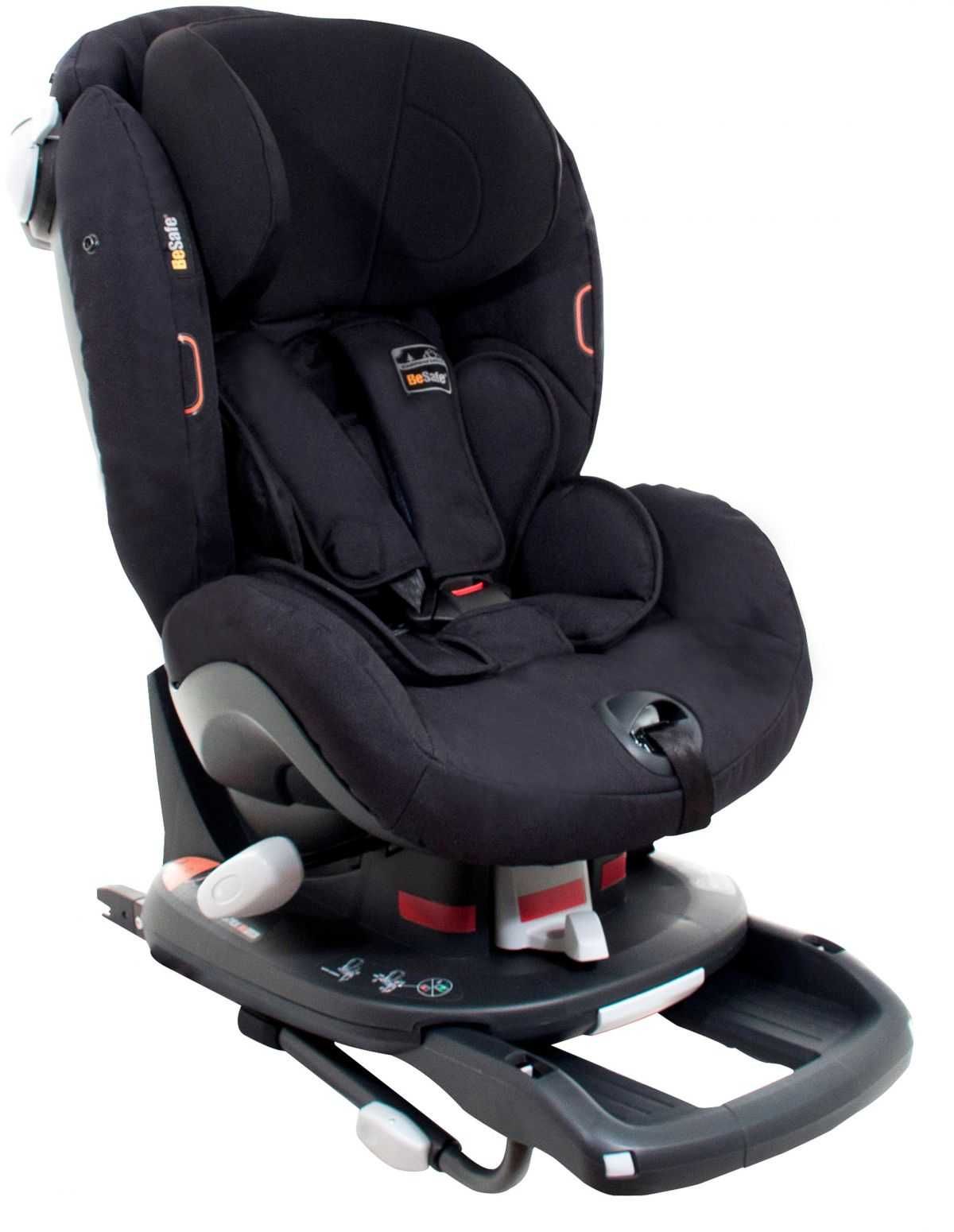 Дитяче автокрісло BeSafe Izi Comfort X3 ISOfix Midnight Black Melange