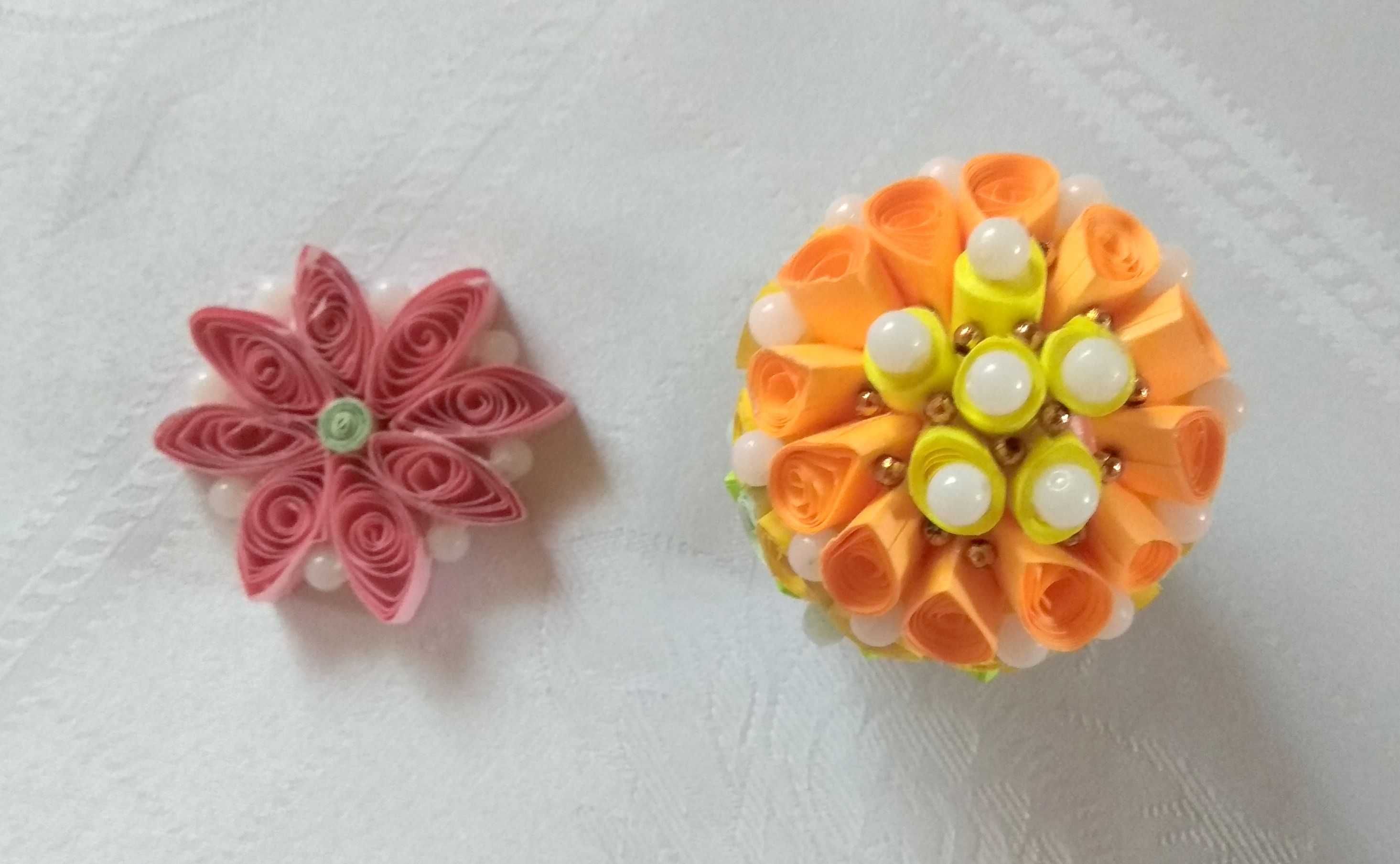 JAJKO jajo Quilling rękodzieło Wielkanoc 9cm