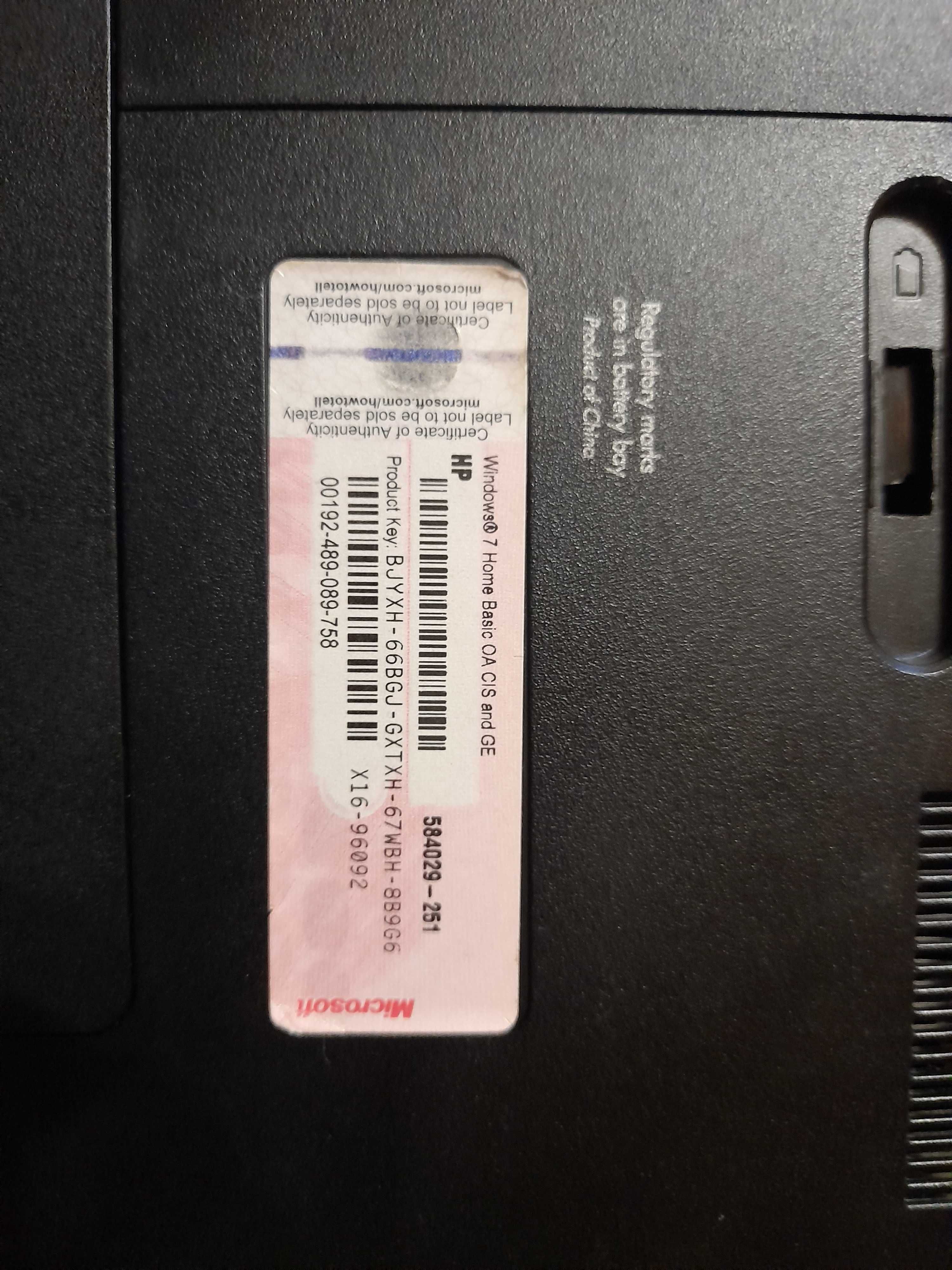НоутбукCompaq CQ57