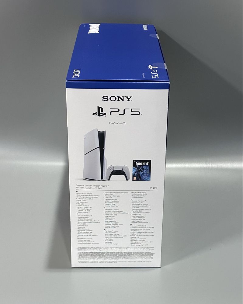 Konsola SONY PlayStation 5 Slim CFI-2016 1TB PAD NAPĘD GRA-NOWA GW 24m