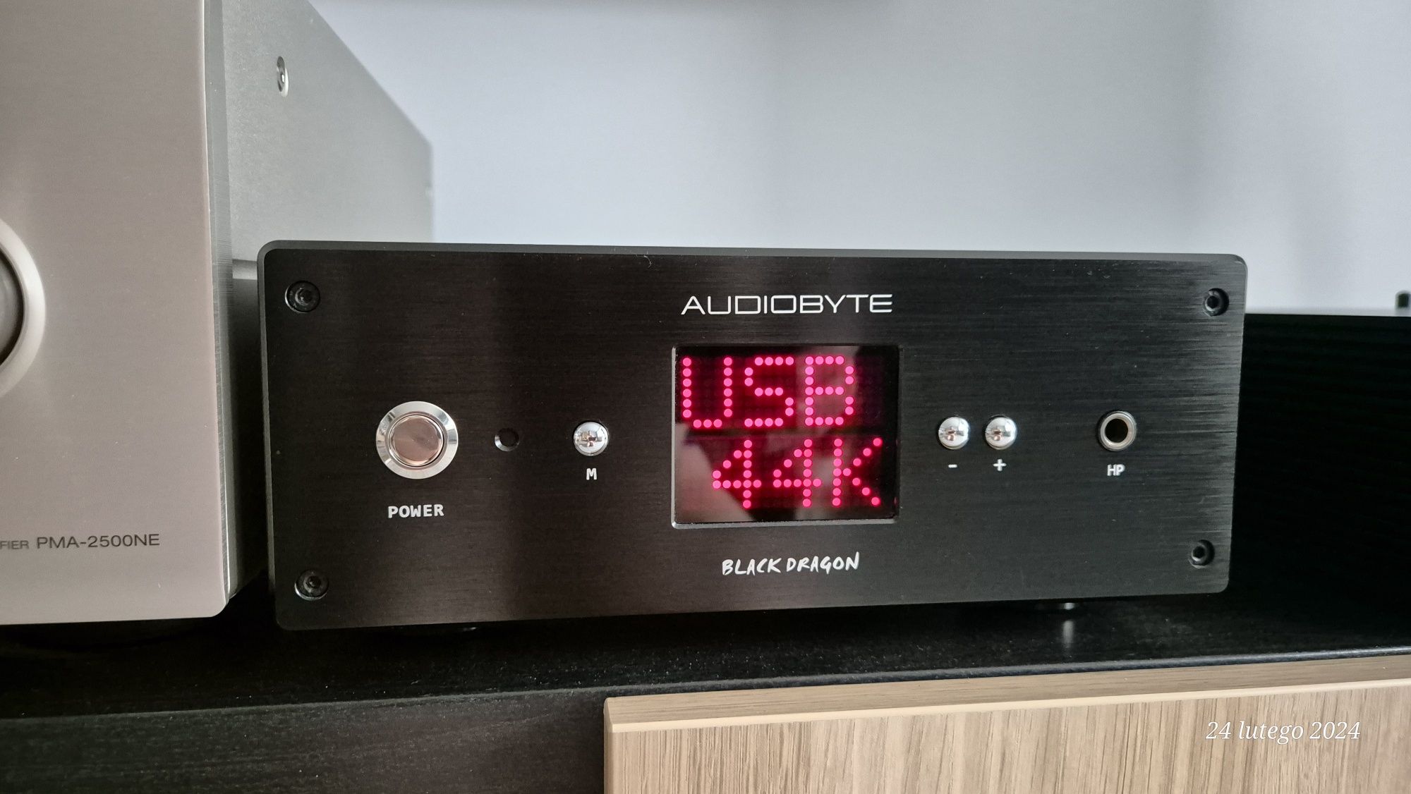 Audiobyte Black Dragon przetwornik DAC wzmacniacz słuchawkowy