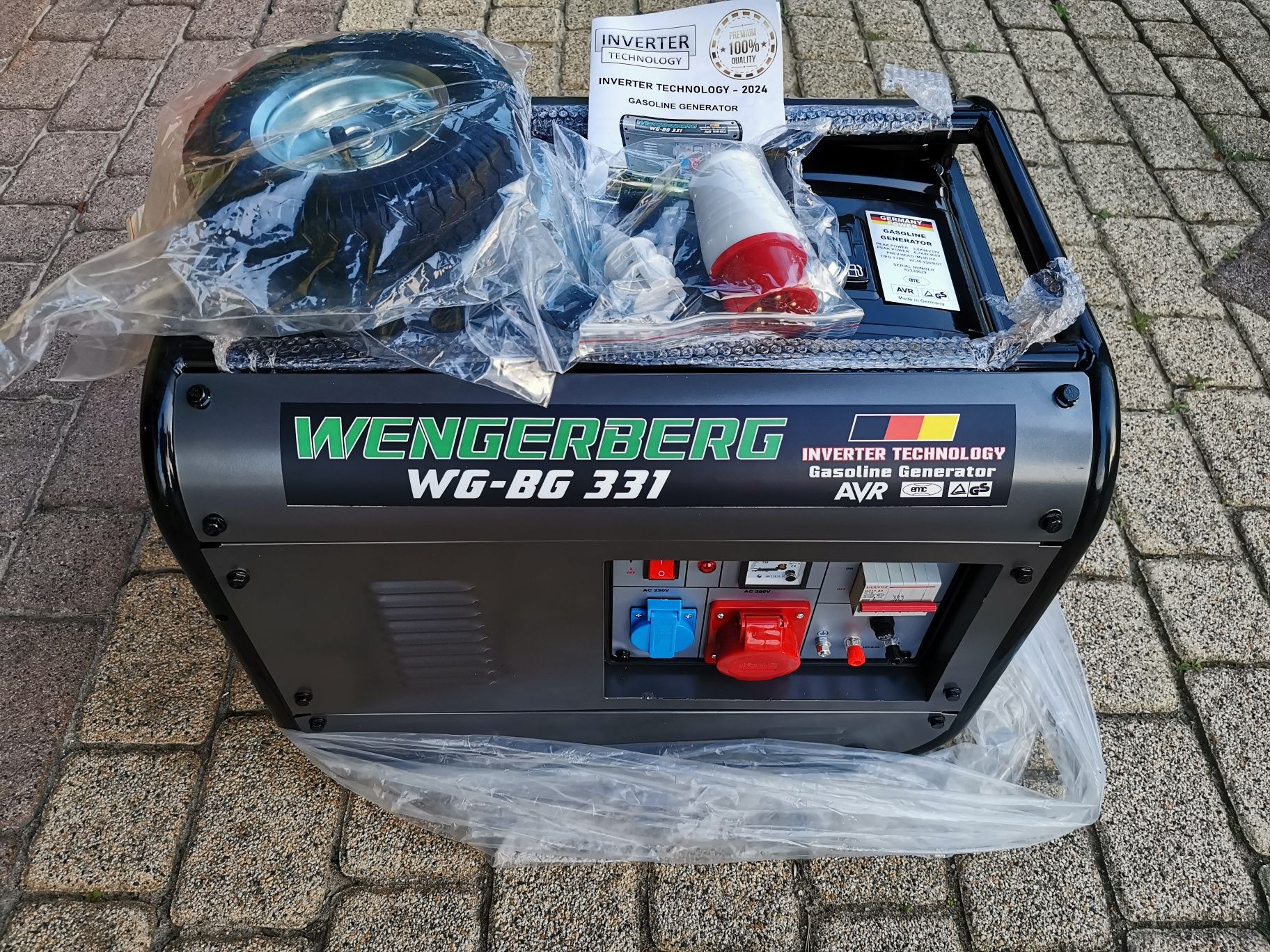 Agregat / Generator prądu 6,7 kW Wengerberg WG-BG 331
