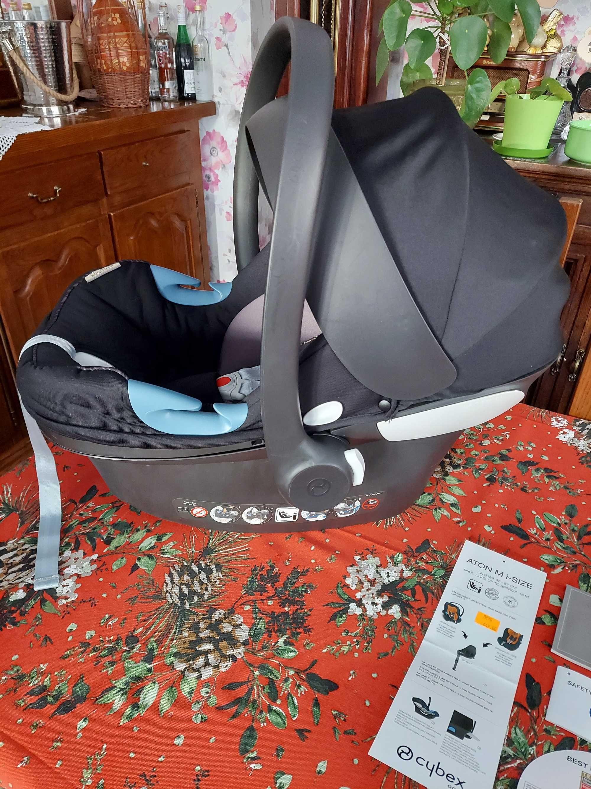 Fotelik łupina Cybex aton M i-size 0-13 kg