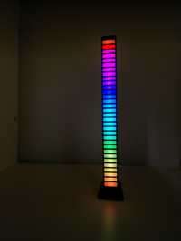 Tira Led RGB controlo por som