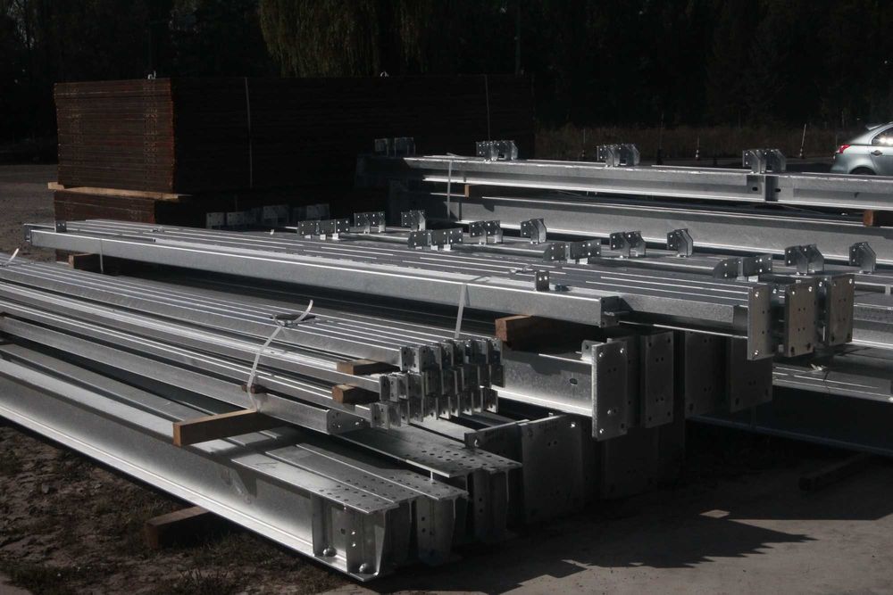Modułowa konstrukcja hali 8x20x5 hala magazyn warsztat